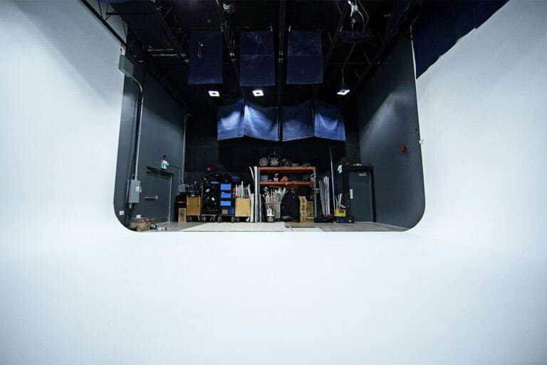 Studio 2 Cyc Reverse View